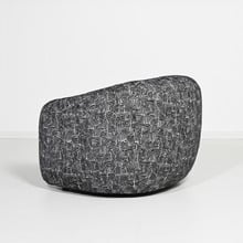 Charcoal Alex Upholstered Tub Chair